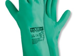 Chemikalienschutz Handschuhe grün