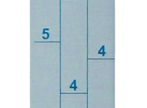Mipa Meßstab Universal Metall mini