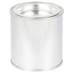 Leerdose blank 250 ml mit Deckel
