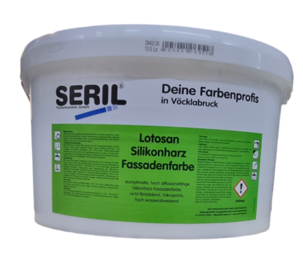 Fassadenfarbe Silikonharz